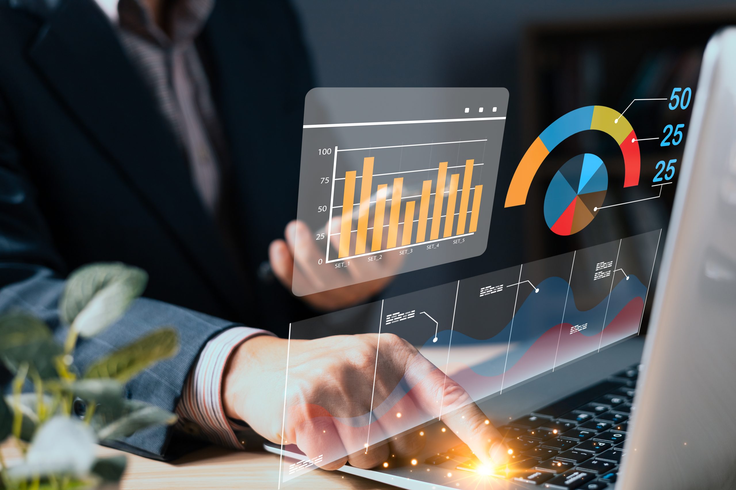 CRM software interface for small businesses in 2025