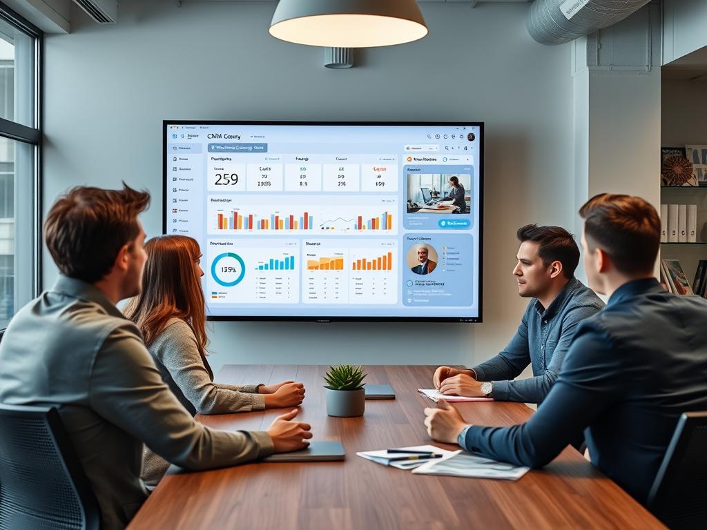 Advertising team using CRM to track client campaigns for Best CRM for Media & Publishing Services 2025
