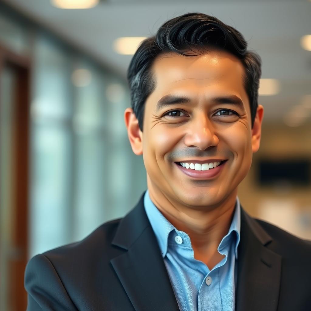 Portrait of David Martinez, National Sales Manager at GreenConsumer Products