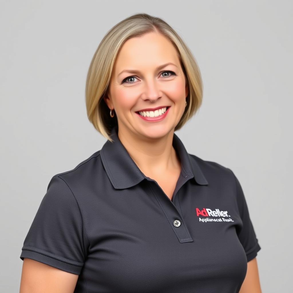 Portrait of female appliance repair business owner Portrait of female appliance repair business owner