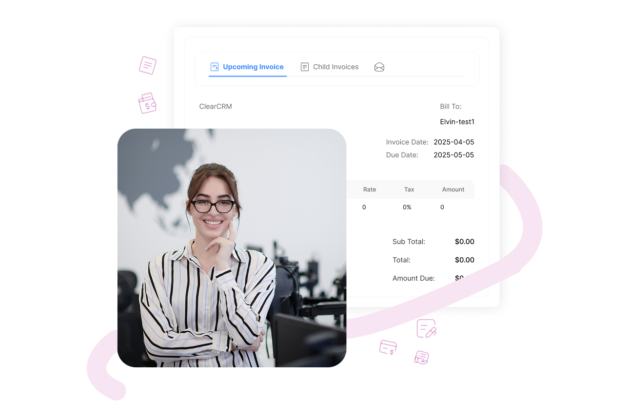 ClearCRM performance analytics dashboard
