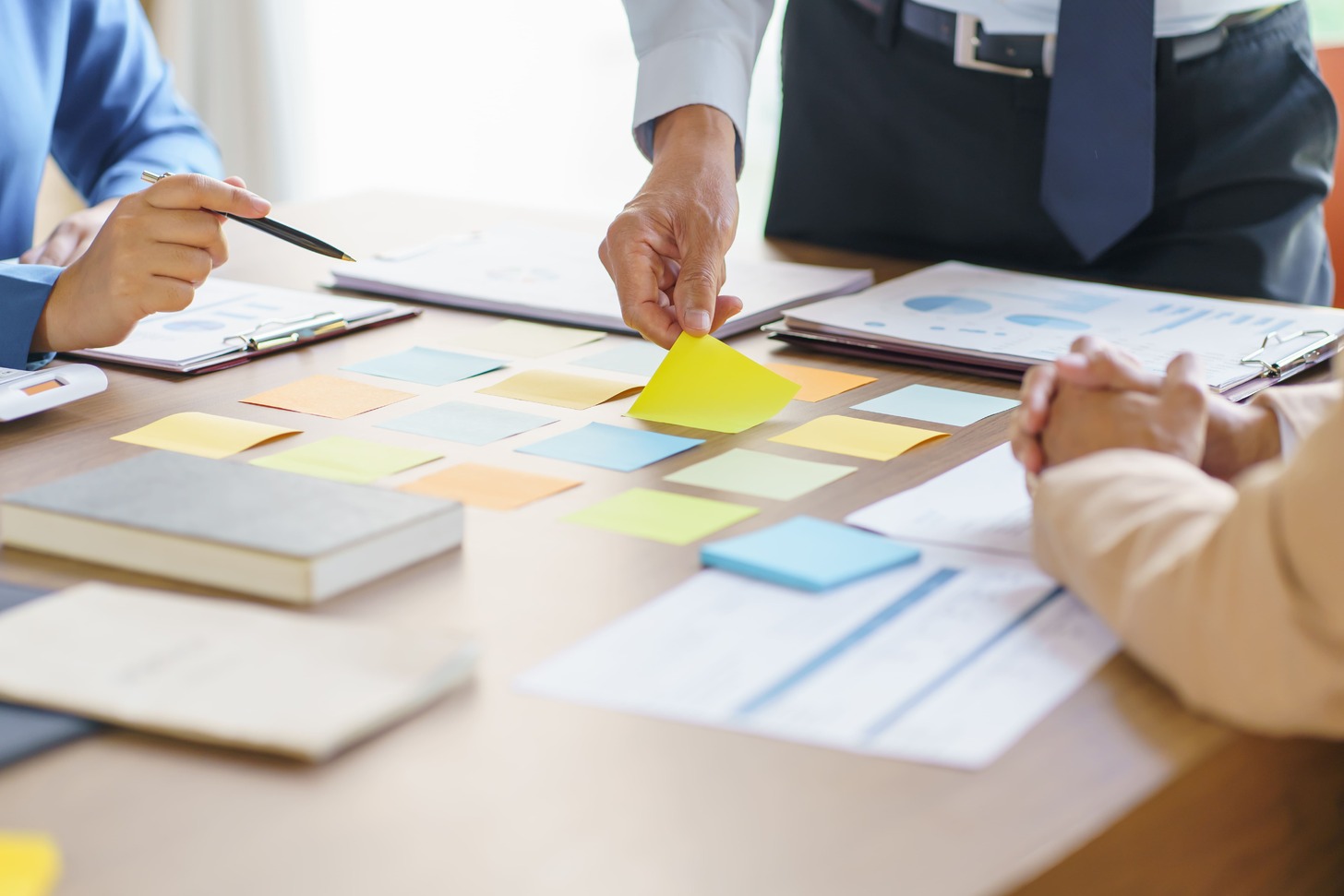Team members collaborating effectively using ClearCRM