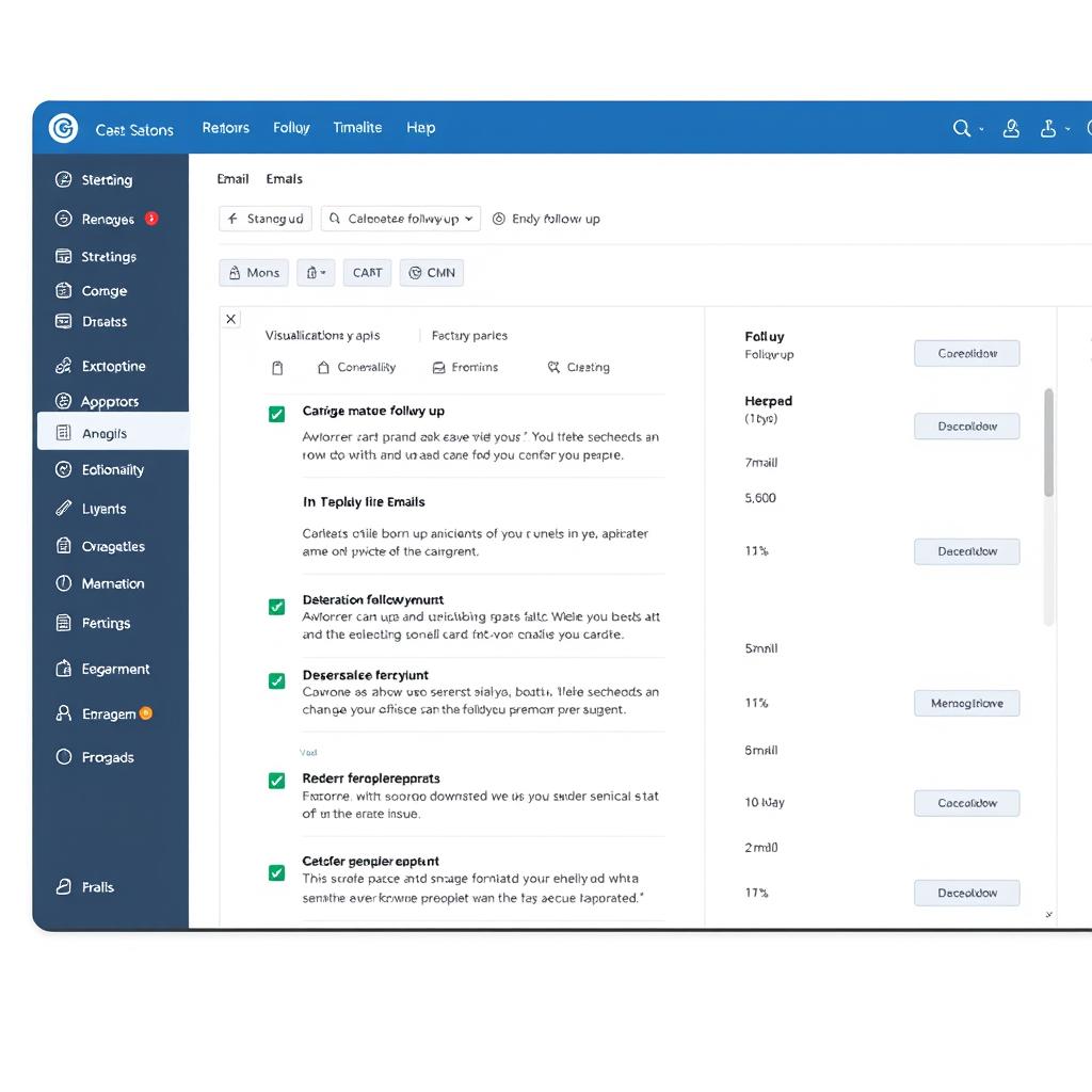 Automated follow-up sequence in ClearCRM