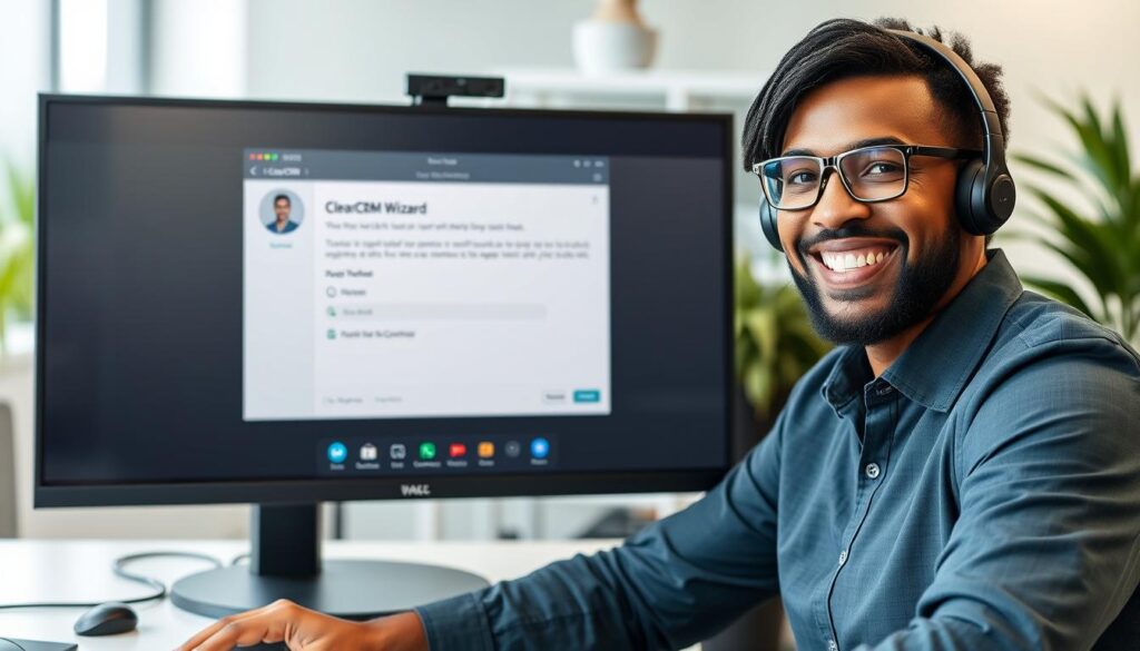ClearCRM customer support team helping with implementation