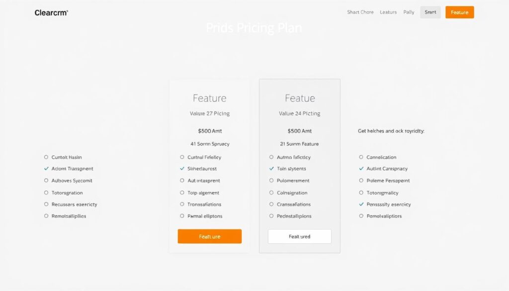 ClearCRM pricing plans for contact management ClearCRM pricing plans for contact management