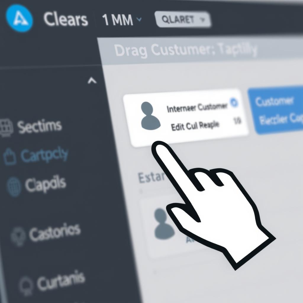 ClearCRM's intuitive drag-and-drop interface