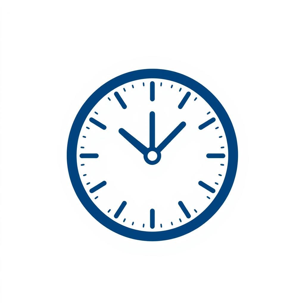 Clock icon representing time savings with ClearCRM