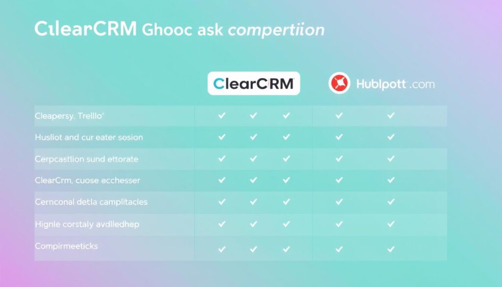 Comparison of ClearCRM with other account management software options