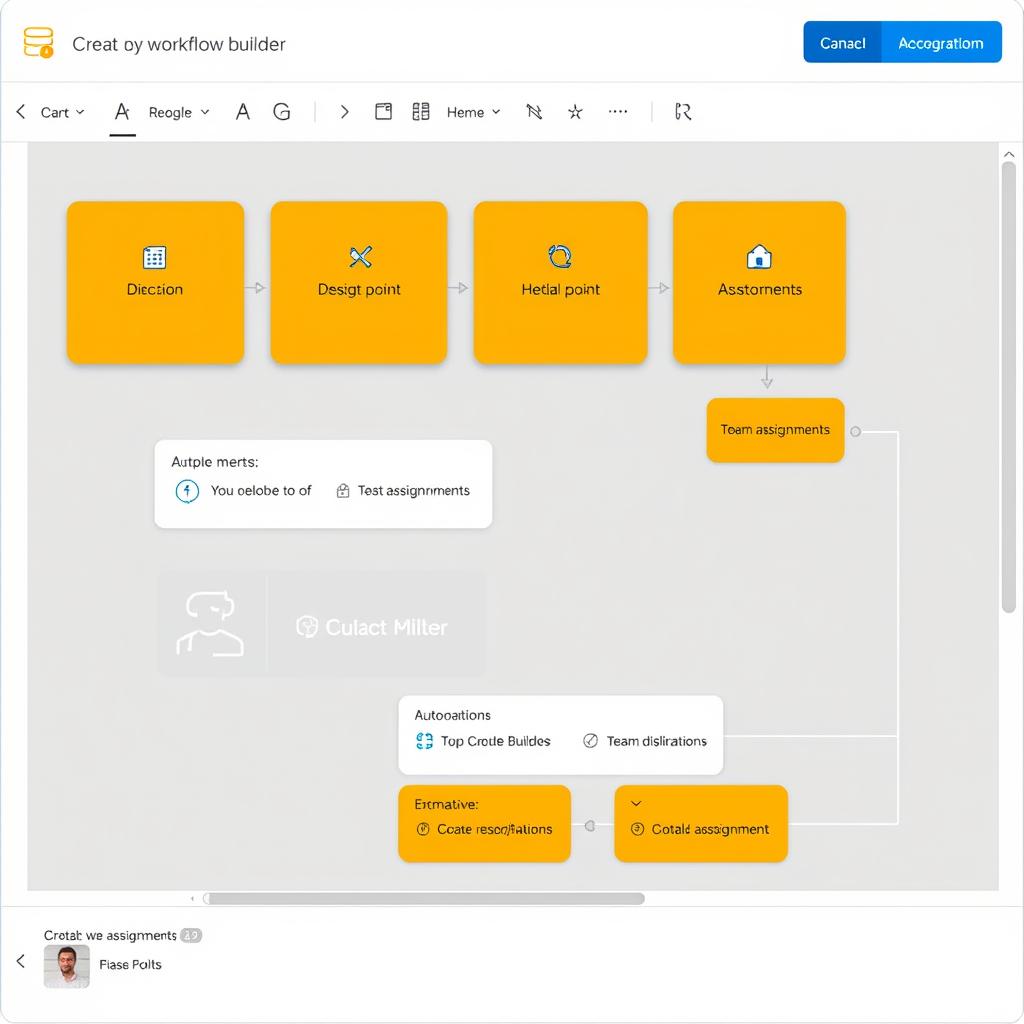 Customizable workflows in record keeping software