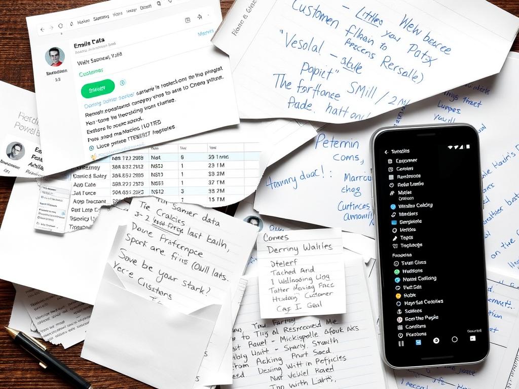 Disorganized customer data across multiple platforms