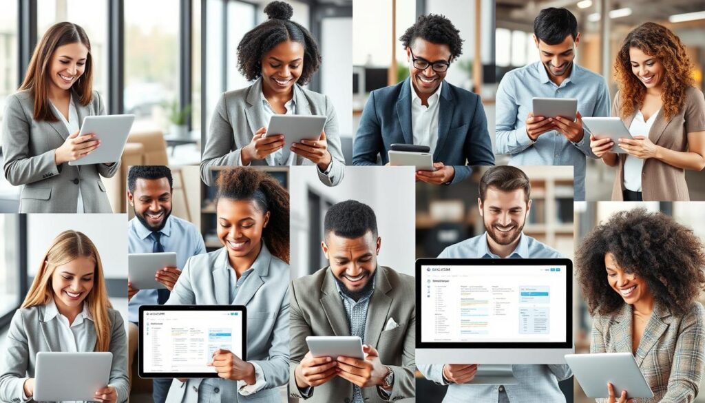 Happy customers using ClearCRM account management software Happy customers using ClearCRM account management software