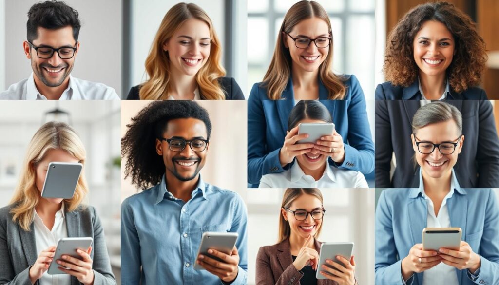 Happy customers using ClearCRM contact management app Happy customers using ClearCRM contact management app