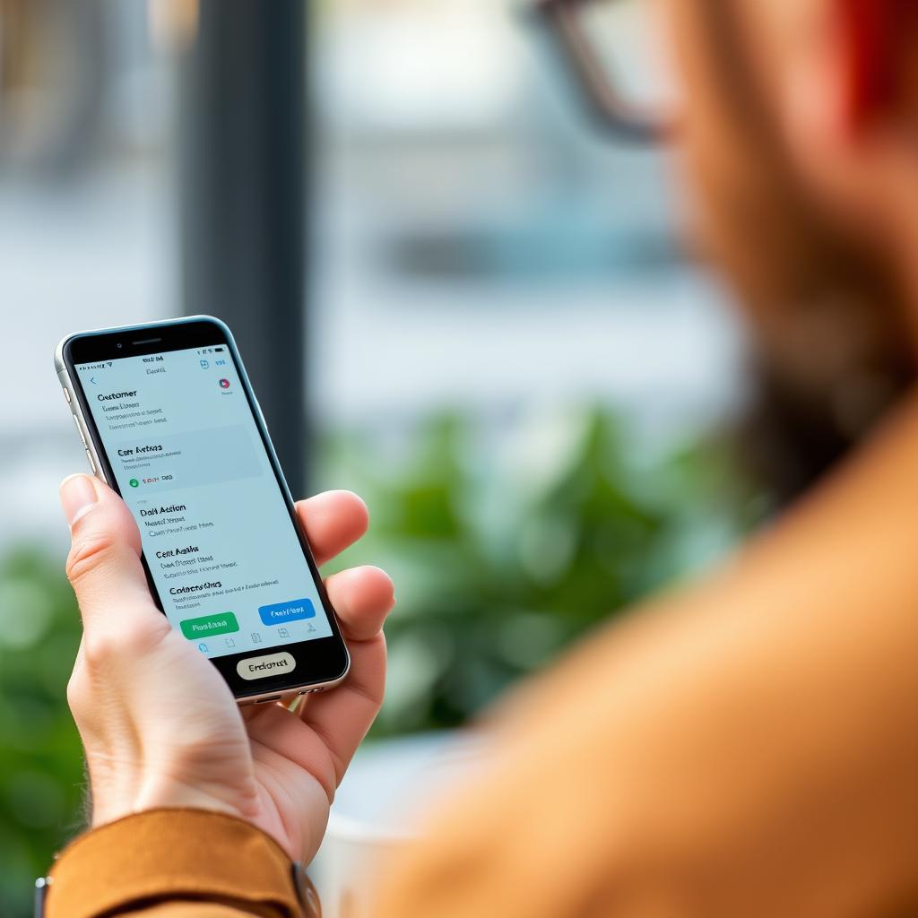 Mobile access to Small Business CRM