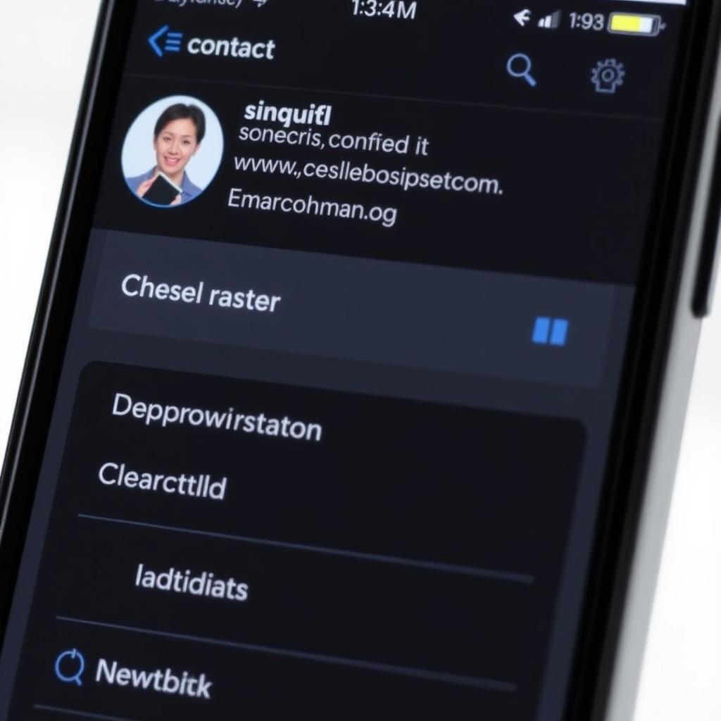 Mobile access to contact management system Mobile access to contact management system