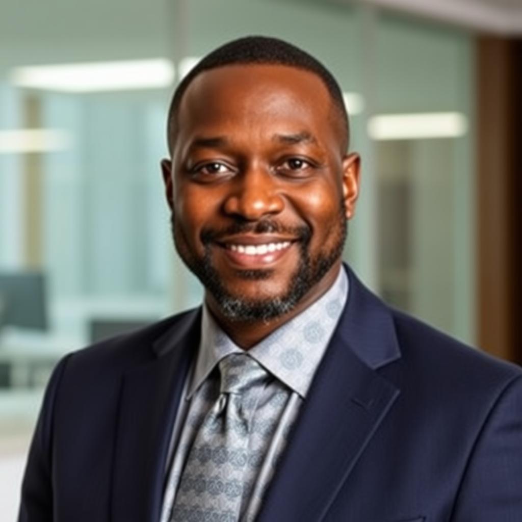 Portrait of David Williams, sales manager Portrait of David Williams, sales manager