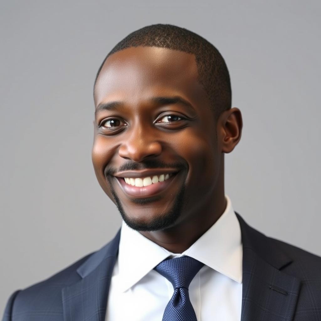 Portrait of Marcus Johnson, Sales Manager