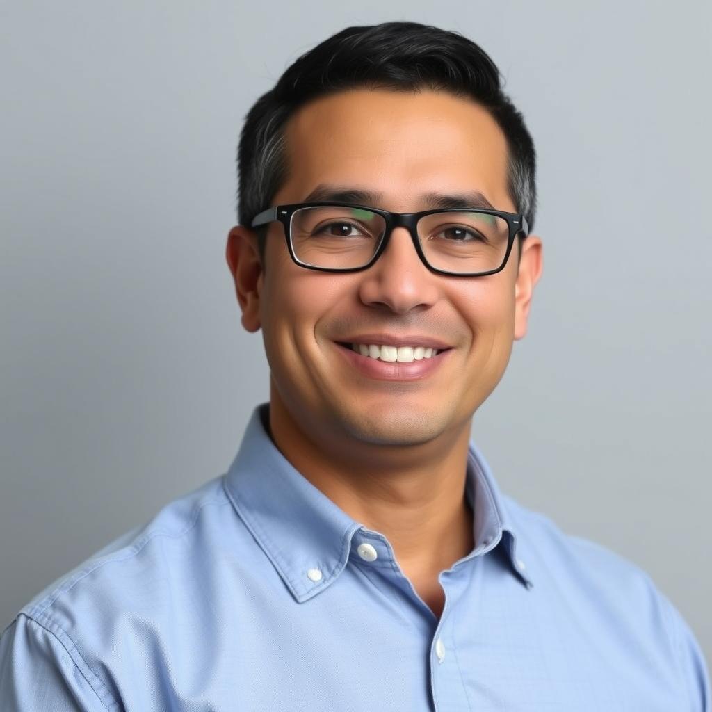 Portrait of Michael Torres, small business owner Portrait of Michael Torres, small business owner