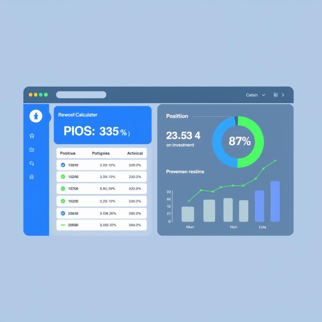 ROI calculator showing positive return on investment from ClearCRM implementation ROI calculator showing positive return on investment from ClearCRM implementation