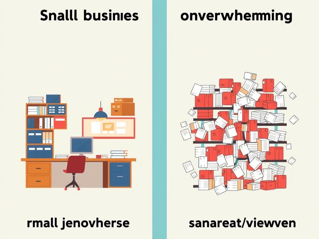 Small business struggling to scale with inadequate record keeping systems Small business struggling to scale with inadequate record keeping systems