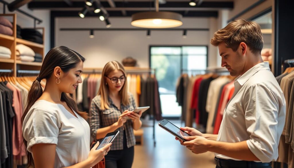 Small clothing boutique using CRM to manage customer relationships