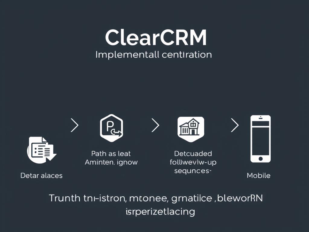 Step-by-step implementation of Real Estate CRM