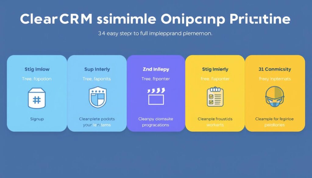 Step-by-step onboarding process for ClearCRM's Marketing Automation CRM Step-by-step onboarding process for ClearCRM's Marketing Automation CRM