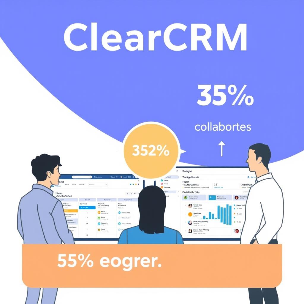 Team collaboration improvement with CRM