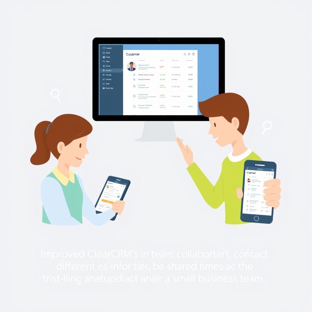 Team collaboration improvement with ClearCRM's shared contact management Team collaboration improvement with ClearCRM's shared contact management