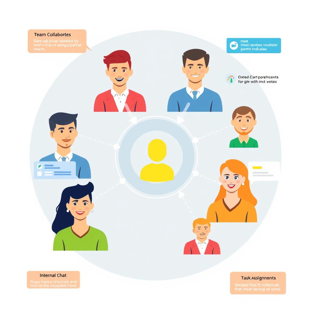 Team collaboration features in ClearCRM telephony software Team collaboration features in ClearCRM telephony software