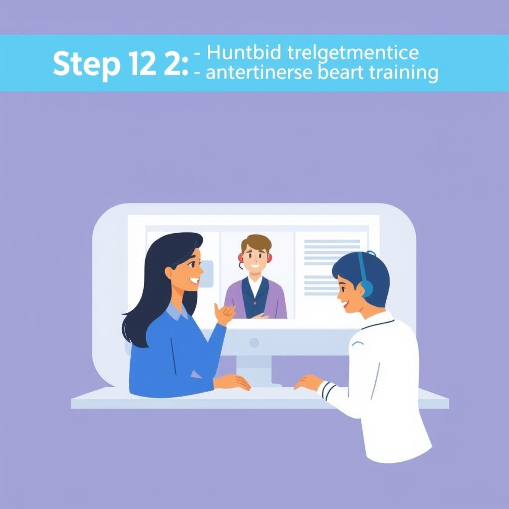 Team training for multi-channel support using ClearCRM