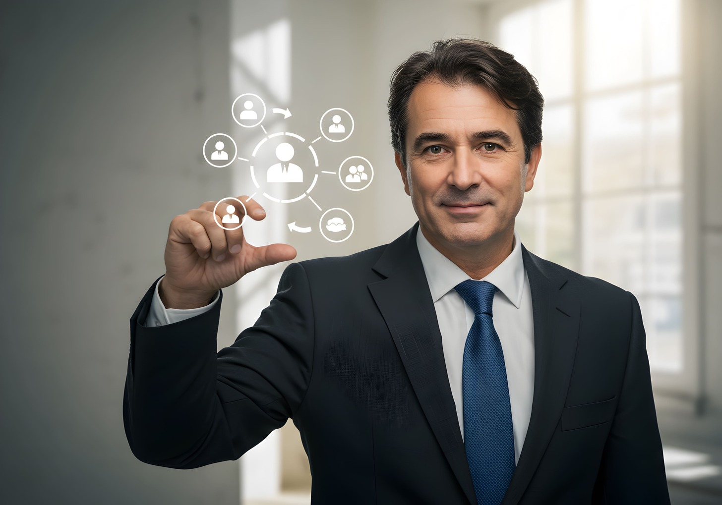 Small marketing agency team using ClearCRM on their devices