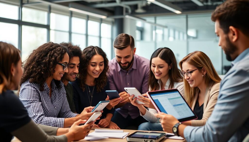 Agency team collaborating effectively using ClearCRM's unified platform Agency team collaborating effectively using ClearCRM's unified platform